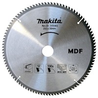 Disco de Sierra 10" (255mm) 60 Dientes para MDF Makita D-38940