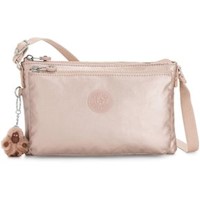 Crossbody o Cartera Bandolera Kipling Mikaela - Quartz Metallic