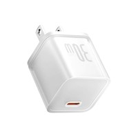 CARGADOR RÁPIDO USB-C BASEUS GAN5S DE 30W - BLANCO