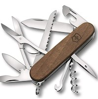 Victorinox - Navaja Unisex Huntsman - Madera