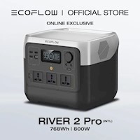 ESTACIÓN DE ENERGÍA PORTÁTIL ECOFLOW RIVER 2 PRO 768WH 800W IN
