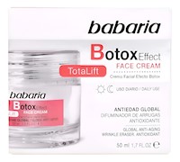 Babaria Crema Facial Efecto Botox 50ml Todo Tipo De Piel