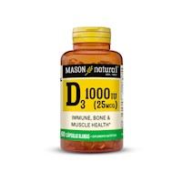 VITAMINA D3 1000 UI (60 SOFTG)