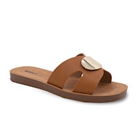SANDALIA MUJER STHEF CASUAL MARRON 8165