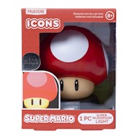 Lampara Mini Super Mario Paladone - Toad Super Honguito