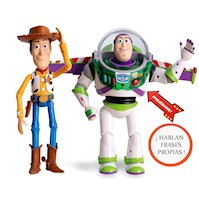 Set de Figuras De Acción Toy Story WOODY Y BUZZLIGHTYEAR