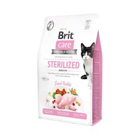 Comida Gato Brit Care Grain Free Esterilizado Sensitive 7kg