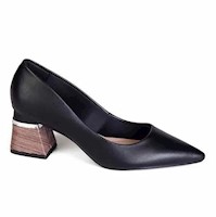 ZAPATO MUJER MIKAELA VESTIR PRETO 20252-01