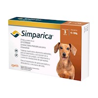 Simparica 20 Mg Perros 5 - 10Kg 3Tab