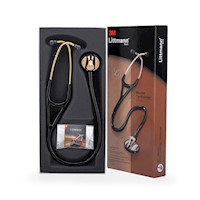 Estetoscopio LITTMANN Master Cardiology Dorado Black Brass 2175