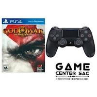 Sony - Mando DualShock 4 - Color Negro Y God Of War 3 PS4