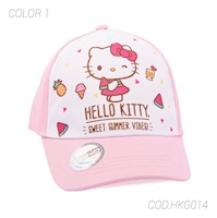 GORRA CON BROCHE MUJER HKG014 HELLO KITTY