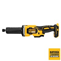 Esmeril Recto Cuello Largo 1/4" 20V XR Baretool Dewalt DCG426B