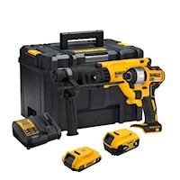 Rotomartillo SDS Plus + Atornillador de Impacto 1/4"+2 Bat Dewalt DCK260D1P1T-B2