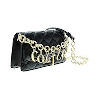 Cartera Versace Jeans Couture Charm Chain - Negra