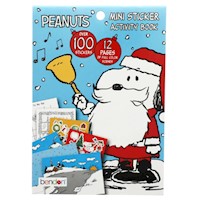 Libro de actividades Navideño con Mini Stickers - Snoopy