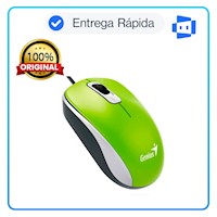 Mouse Genius DX-110 USB Óptico 1000 DPI Verde