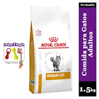 Comida para Gato Problemas Urinarios Royal Canin Feline S/O 1.5 kg + Regalo