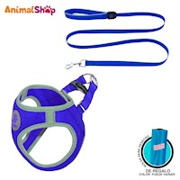 Arnes De Perro Doco Athletica Xl Azul Correa Regalo