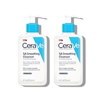 CeraVe Limpiador Suavizante SA Smoothing Cleanser 236ml 2 Unidades