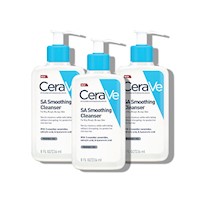 CeraVe Limpiador Suavizante SA Smoothing Cleanser 236ml 3 Unidades