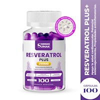 Resveratrol Plus 250Mg -100 Cap - Dermo Sumak + Regalo Pastillero