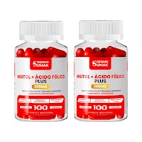 Inositol  Acido Folico 100mg 100 Cap Dermo Sumak 2 und