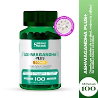 Ashwagandha Plus 100Mg - 100 Cap - Dermo Sumak + Regalo Pastillero