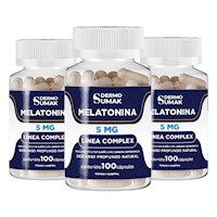 Melatonina 5mg 100 Cap Dermo Sumak  3 und