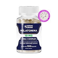 Melatonina 10Mg - 100 Cap - Dermo Sumak + Regalo Pastillero