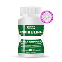 Espirulina Complex 400Mg - 100 Cap - Dermo Sumak + Regalo Pastillero