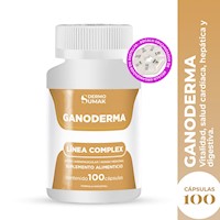 Ganoderma Complex 400 Mg 100 Cap - Dermo Sumak + Regalo Pastillero