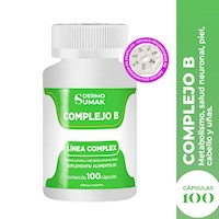 Complejo B Complex 300Mg - 100 Cap - Dermo Sumak + Regalo Pastillero
