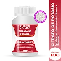 Citrato Complex 500Mg - 100 Cap - Dermo Sumak + Regalo Pastillero