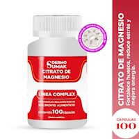 Citrato Complex 400Mg - 100 Cap - Dermo Sumak + Regalo Pastillero