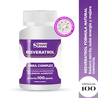 Resveratrol Complex 400Mg - 100 Cap - Dermo Sumak + Regalo Pastillero