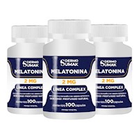 Melatonina Complex 2mg 100 Cap Dermo Sumak 3 und