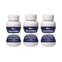 Melatonina Complex 5mg 100 Capsulas Dermo Sumak 3 und