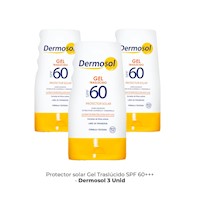3 Foto Protector Solar En Gel 70 Spf- Dermosol