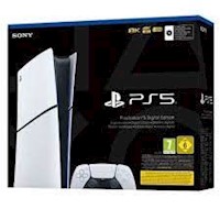 Consola Sony Playstation 5 PS5 Slim 1tb Digital Color Blanco