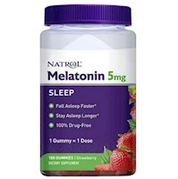 Melatonina en Gomitas Natrol 5 mg - 180 gomitas