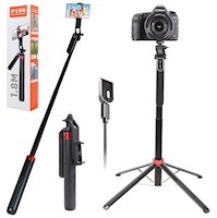 Estabilizador Trípode para Celular Cámara Profesional Selfie Stick P185 180cm