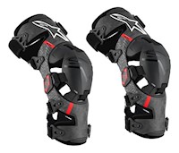 Rodillera Alpinestars Rk10 Plasma Negro/rojo