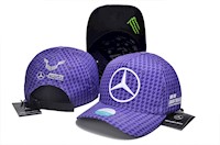 GORRA MERCEDES BENZ  LEWIS HAMILTON PETRONAS F1 TEAM/ COLOR: VIOLETA