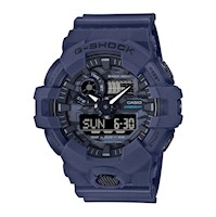 Reloj G-SHOCK GA-700CA-2A Resina Hombre Azul.