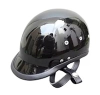 Casco De Moto Chopers Premium Correa De Cuero