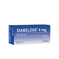 Diabeless 4 mg Tabletas