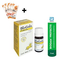 Biogaia Protec 19mg/mL S. O. Gotas x 5mL + Multibioticos x5