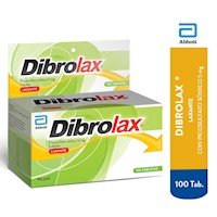 Dibrolax caja x 100 tabletas (5mg)