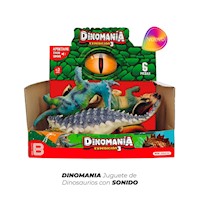 Dinomania Juguete de Dinosaurios con Sonido